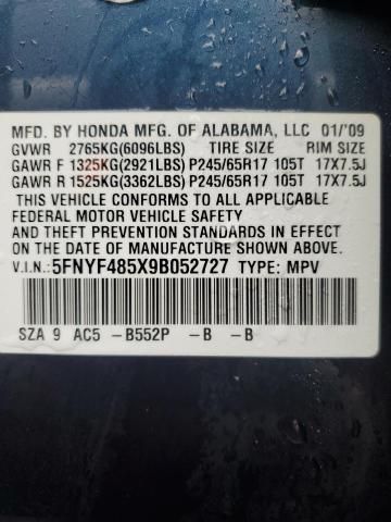 2009 Honda Pilot EXL