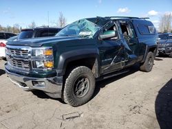 Salvage cars for sale from Copart Woodburn, OR: 2015 Chevrolet Silverado K1500 LT