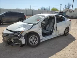 Salvage cars for sale at Oklahoma City, OK auction: 2021 Toyota Prius Prime LE