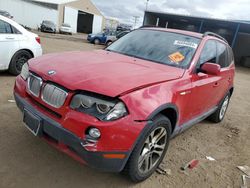 BMW X3 3.0SI salvage cars for sale: 2007 BMW X3 3.0SI