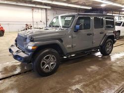 Jeep Wrangler salvage cars for sale: 2022 Jeep Wrangler Unlimited Sport