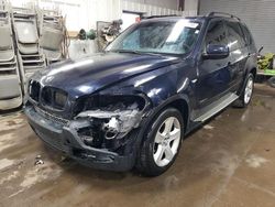 Salvage cars for sale from Copart Elgin, IL: 2009 BMW X5 XDRIVE30I