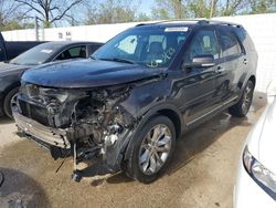 Salvage cars for sale at Bridgeton, MO auction: 2014 Ford Explorer Limited