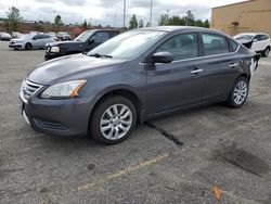 Salvage cars for sale at Gaston, SC auction: 2014 Nissan Sentra S