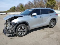 Salvage cars for sale at Brookhaven, NY auction: 2021 Toyota Highlander Hybrid XLE