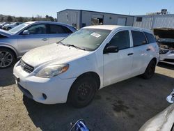 Salvage cars for sale from Copart Vallejo, CA: 2007 Toyota Corolla Matrix XR