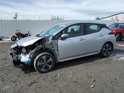 Salvage cars for sale from Copart Albany, NY: 2020 Nissan Leaf SL Plus