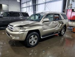 Salvage cars for sale at Ham Lake, MN auction: 2003 Toyota 4runner Limited