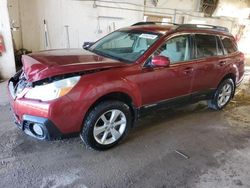 Subaru salvage cars for sale: 2013 Subaru Outback 2.5I Premium