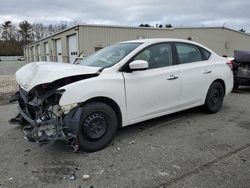 2015 Nissan Sentra S en venta en Exeter, RI