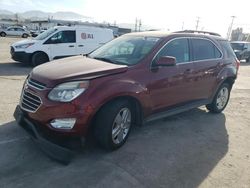 Chevrolet salvage cars for sale: 2016 Chevrolet Equinox LT