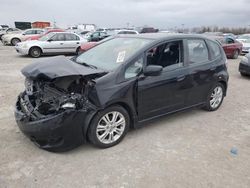 Salvage cars for sale from Copart Indianapolis, IN: 2009 Honda FIT Sport