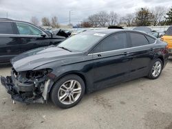 Salvage cars for sale from Copart Moraine, OH: 2018 Ford Fusion SE