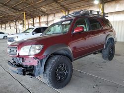 Salvage cars for sale from Copart Phoenix, AZ: 2004 Toyota Sequoia SR5