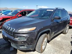 Salvage cars for sale at North Las Vegas, NV auction: 2014 Jeep Cherokee Latitude