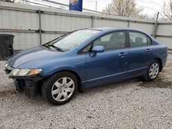 Salvage cars for sale from Copart Walton, KY: 2010 Honda Civic LX