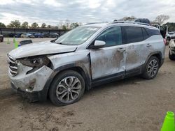 Salvage cars for sale at Florence, MS auction: 2018 GMC Terrain SLT