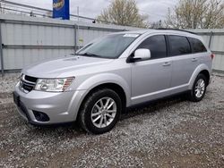 Salvage cars for sale from Copart Walton, KY: 2014 Dodge Journey SXT