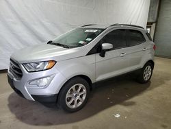 Copart select cars for sale at auction: 2019 Ford Ecosport SE