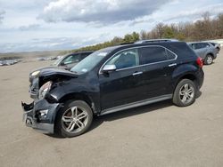 Salvage cars for sale from Copart Brookhaven, NY: 2016 Chevrolet Equinox LTZ