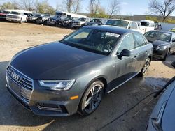 Audi A4 salvage cars for sale: 2018 Audi A4 Premium Plus