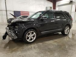 Salvage cars for sale at Avon, MN auction: 2013 Ford Explorer Limited