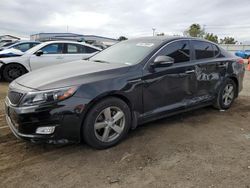 Salvage cars for sale from Copart San Diego, CA: 2015 KIA Optima LX