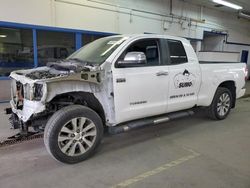 Salvage trucks for sale at Pasco, WA auction: 2016 Toyota Tundra Double Cab Limited