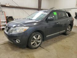 Salvage cars for sale at Nisku, AB auction: 2014 Nissan Pathfinder S