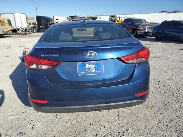 2016 Hyundai Elantra SE