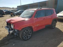 Salvage cars for sale from Copart Colorado Springs, CO: 2020 Jeep Renegade Latitude