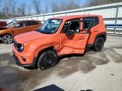 Salvage cars for sale from Copart Ellwood City, PA: 2020 Jeep Renegade Sport