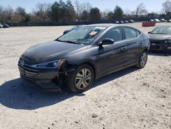 Salvage cars for sale from Copart Madisonville, TN: 2020 Hyundai Elantra SEL