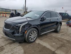 Salvage cars for sale from Copart Pekin, IL: 2019 Cadillac XT4 Premium Luxury