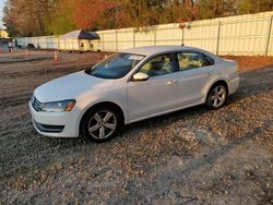 Vehiculos salvage en venta de Copart Knightdale, NC: 2012 Volkswagen Passat SE