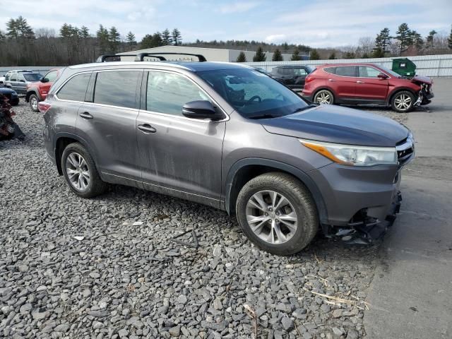 2015 Toyota Highlander XLE