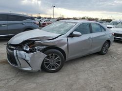 Salvage cars for sale at Indianapolis, IN auction: 2016 Toyota Camry LE