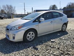 Vehiculos salvage en venta de Copart Mebane, NC: 2010 Toyota Prius