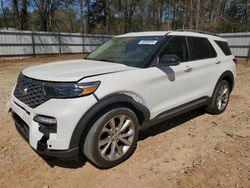 Salvage cars for sale at Austell, GA auction: 2021 Ford Explorer Platinum