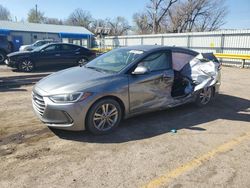 Salvage cars for sale at Wichita, KS auction: 2017 Hyundai Elantra SE