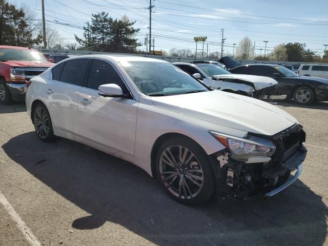 2022 Infiniti Q50 Sensory