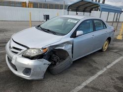 Salvage cars for sale at Van Nuys, CA auction: 2011 Toyota Corolla Base