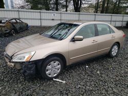 Salvage cars for sale from Copart Windsor, NJ: 2004 Honda Accord LX