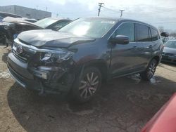 Salvage cars for sale at Chicago Heights, IL auction: 2020 Honda Pilot EXL