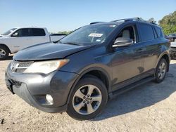 Salvage cars for sale at Houston, TX auction: 2015 Toyota Rav4 XLE