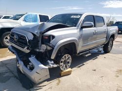 Salvage cars for sale from Copart Grand Prairie, TX: 2018 Toyota Tacoma Double Cab