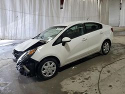 Salvage cars for sale from Copart Albany, NY: 2013 KIA Rio EX