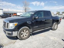 Salvage cars for sale at Tulsa, OK auction: 2017 Nissan Titan S