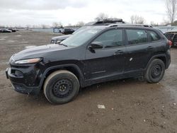 Salvage cars for sale from Copart London, ON: 2014 Jeep Cherokee Sport