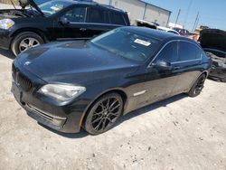 Salvage cars for sale from Copart Haslet, TX: 2013 BMW 750 LXI